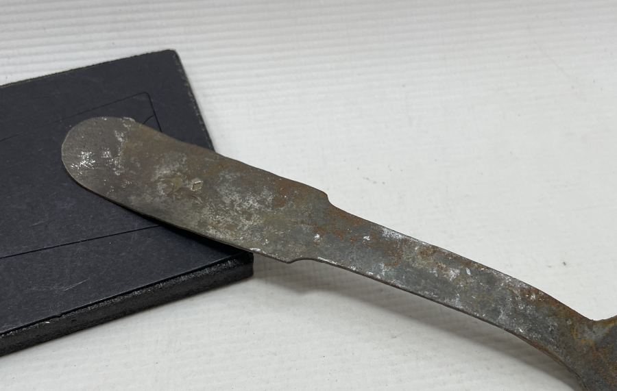 1. DÜNYA SAVAŞI DÖNEMİ ÜZERİ OSMANLICA YAZILI ÇOK NADİR ASKERİ KAŞIK