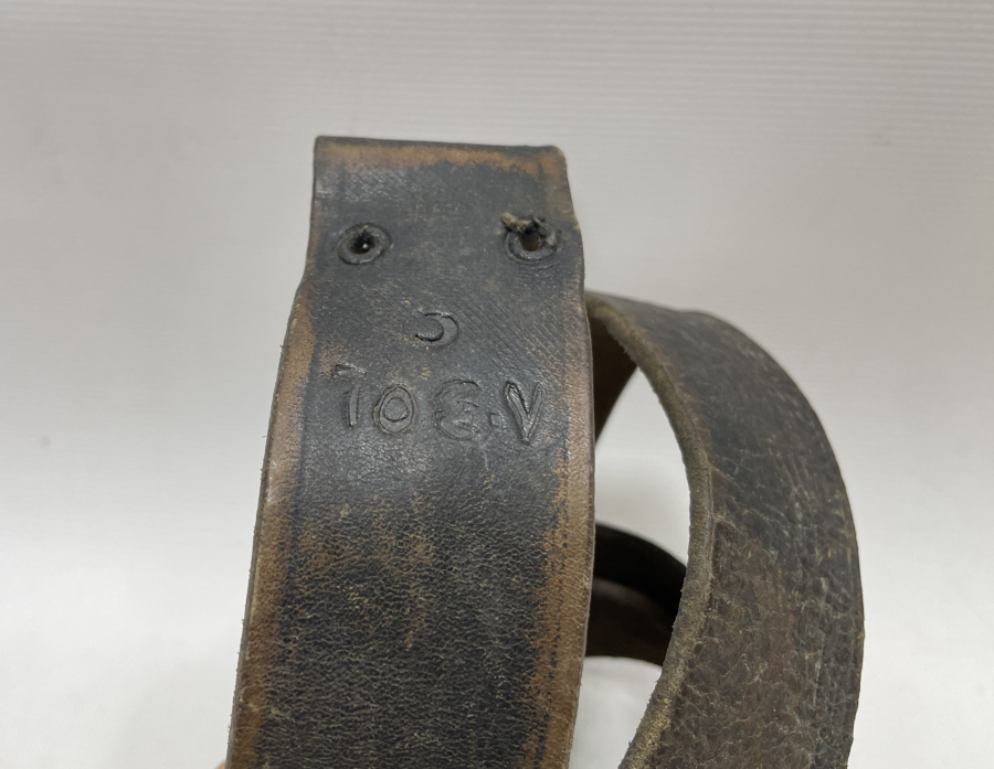 1. DÜNYA SAVAŞI DÖNEMİ ÜZERİ YAZILI SUBAY KEMERİ