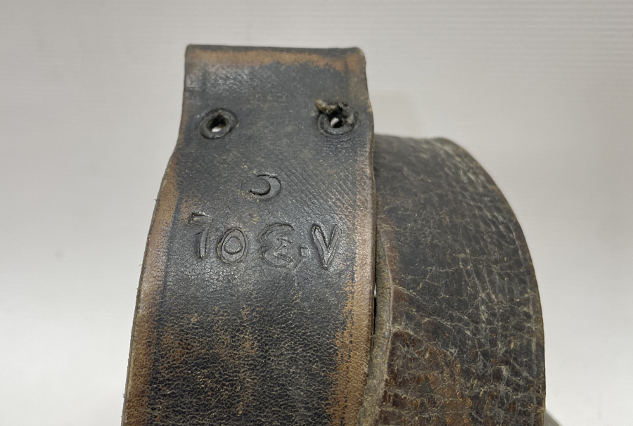 1. DÜNYA SAVAŞI DÖNEMİ ÜZERİ YAZILI SUBAY KEMERİ