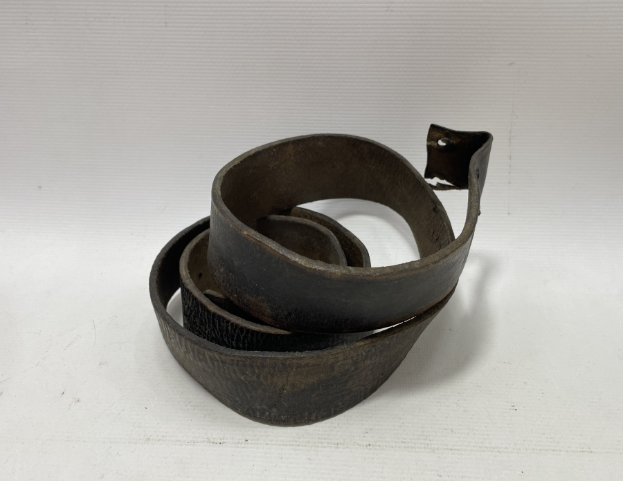 1. DÜNYA SAVAŞI DÖNEMİ ÜZERİ YAZILI SUBAY KEMERİ