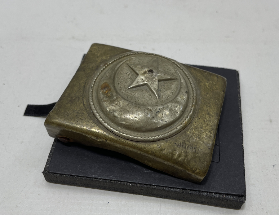 1. DÜNYA SAVAŞI DÖNEMİ ÜZERİNDE OSMANLICA ASAKİR-İ ŞAHANE YAZILI KEMER TOKASI