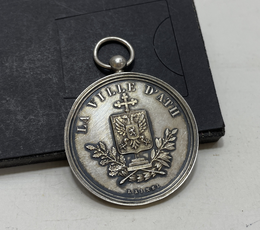 1880 YILINA AİT GÜMÜŞ MADALYON