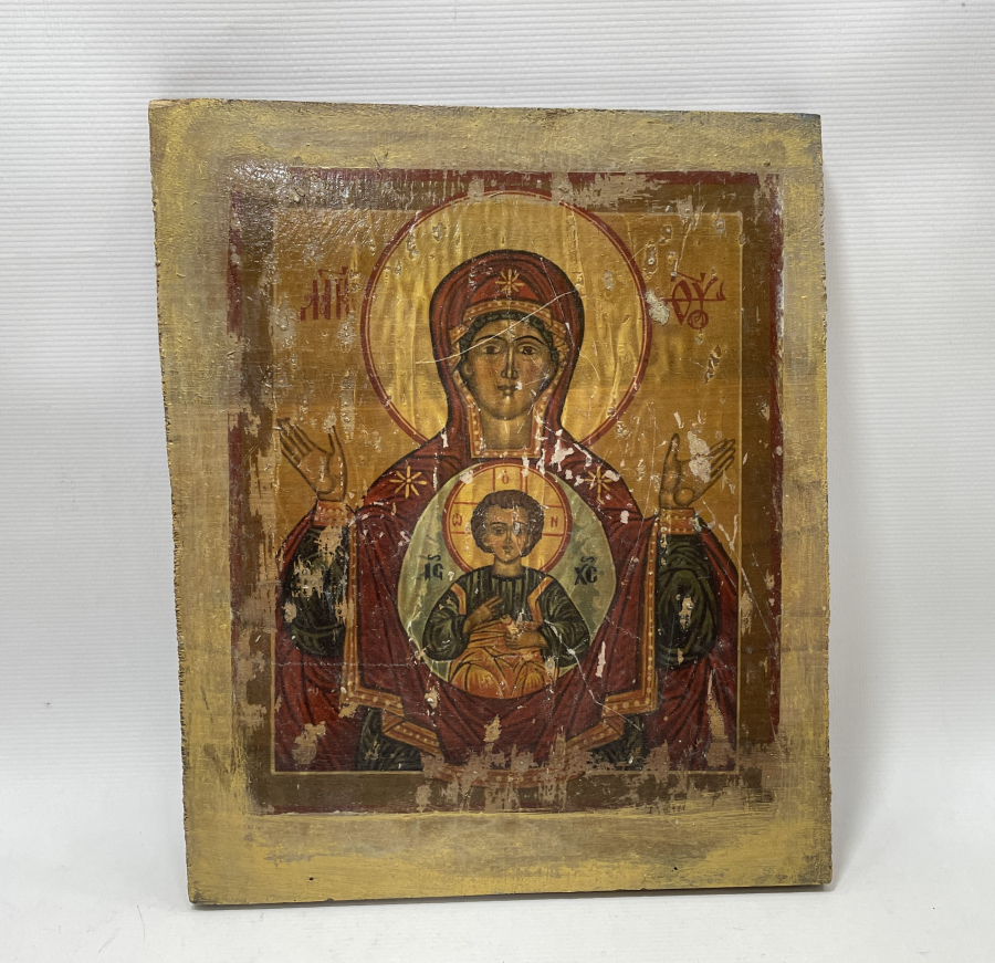 AHŞAPTAN MAMUL RUM İŞİ İKONALI DOLAP KAPAĞI