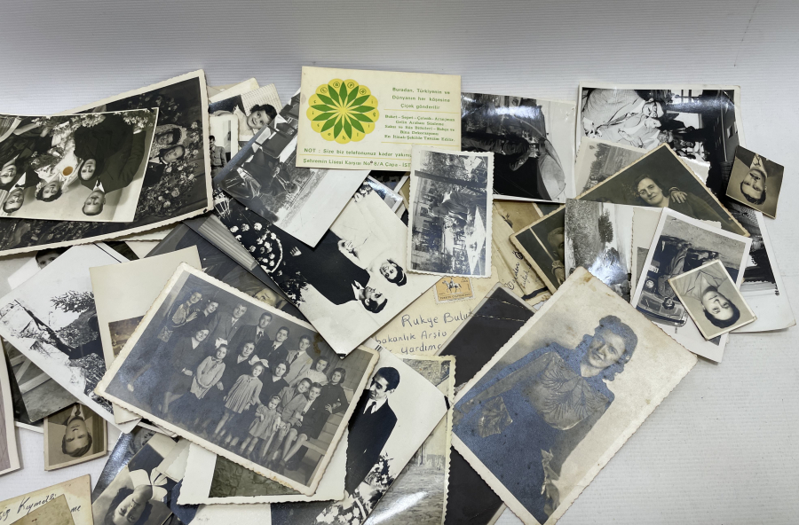 ALBÜMÜYLE BERABER ESKİ FOTOĞRAF LOTU