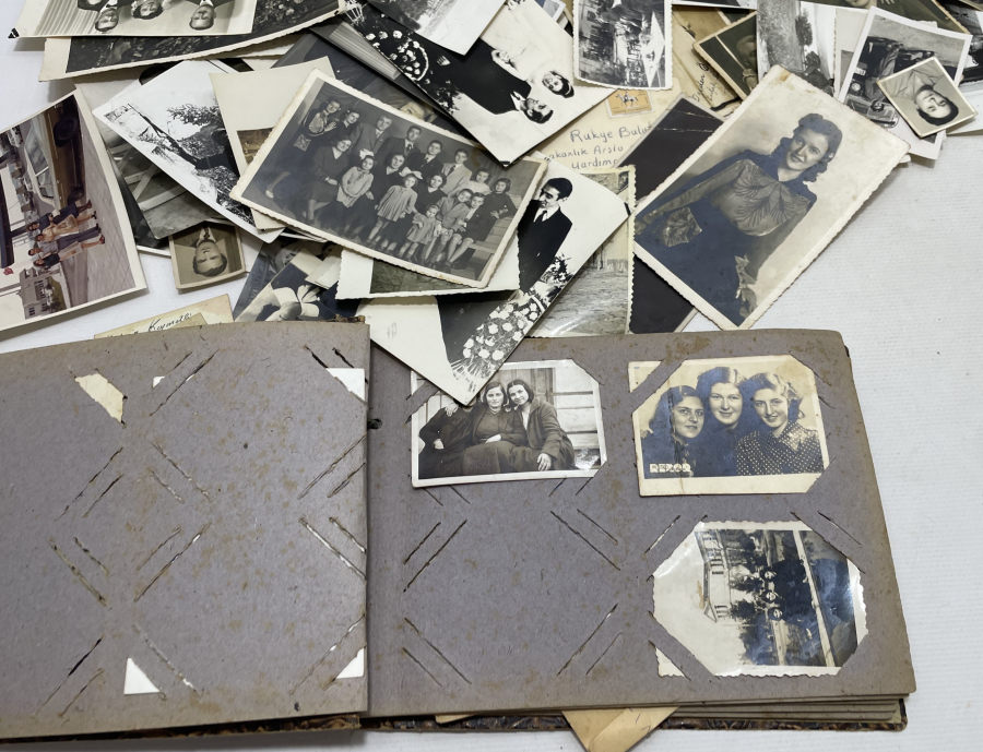 ALBÜMÜYLE BERABER ESKİ FOTOĞRAF LOTU