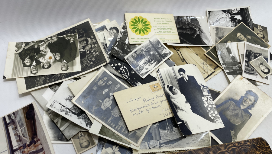 ALBÜMÜYLE BERABER ESKİ FOTOĞRAF LOTU