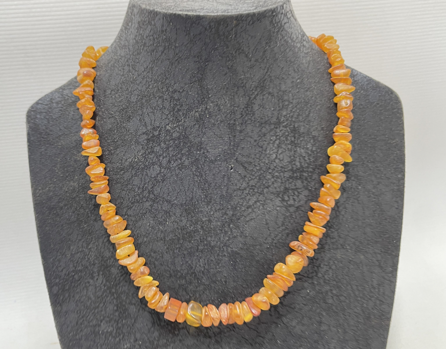 DAMLA KEHRİBAR KOLYE - GERDANLIK