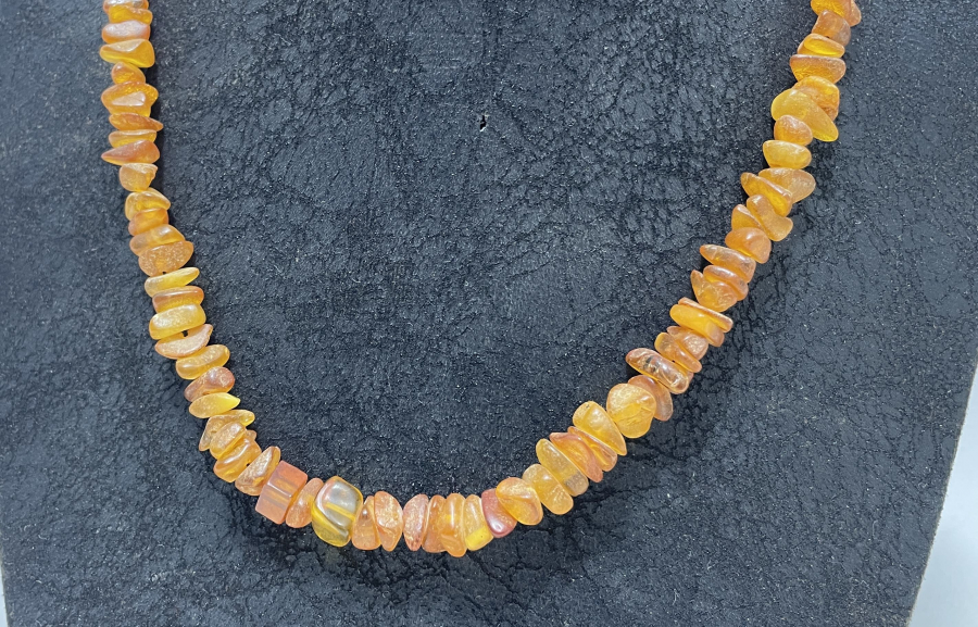 DAMLA KEHRİBAR KOLYE - GERDANLIK