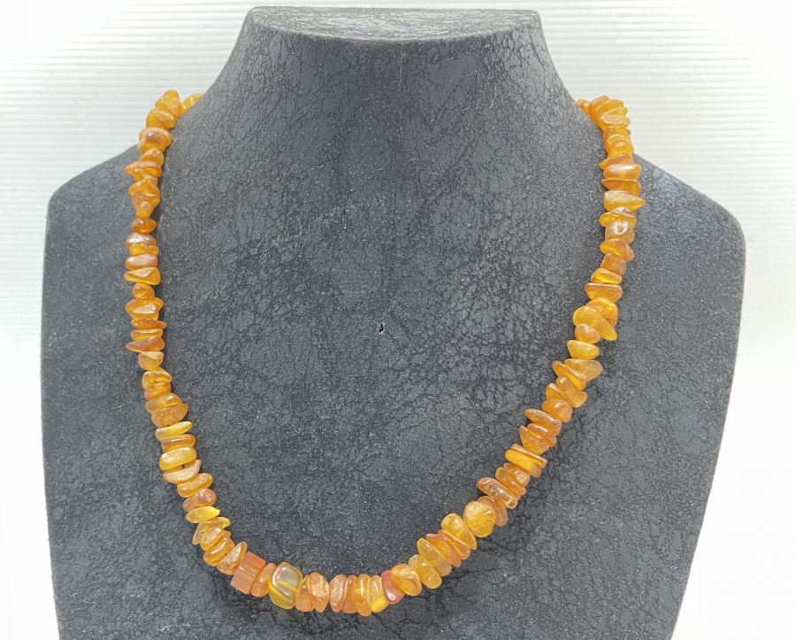 DAMLA KEHRİBAR KOLYE - GERDANLIK