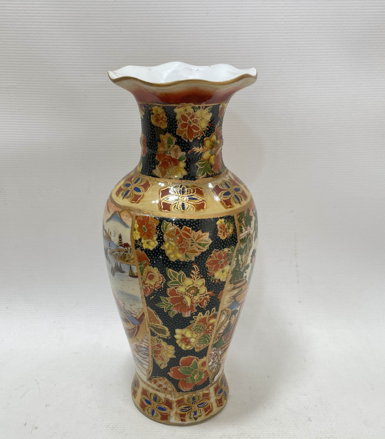 EL BOYAMA ANTİKA ESKİ ÇİN VAZO