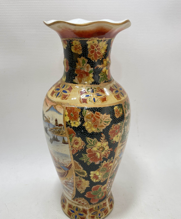 EL BOYAMA ANTİKA ESKİ ÇİN VAZO