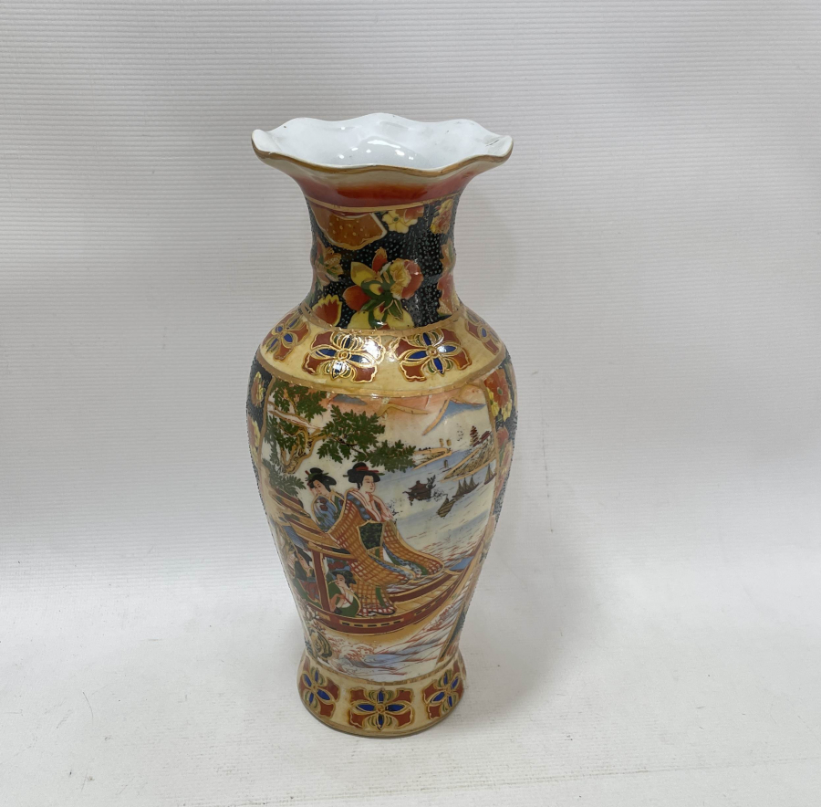 EL BOYAMA ANTİKA ESKİ ÇİN VAZO