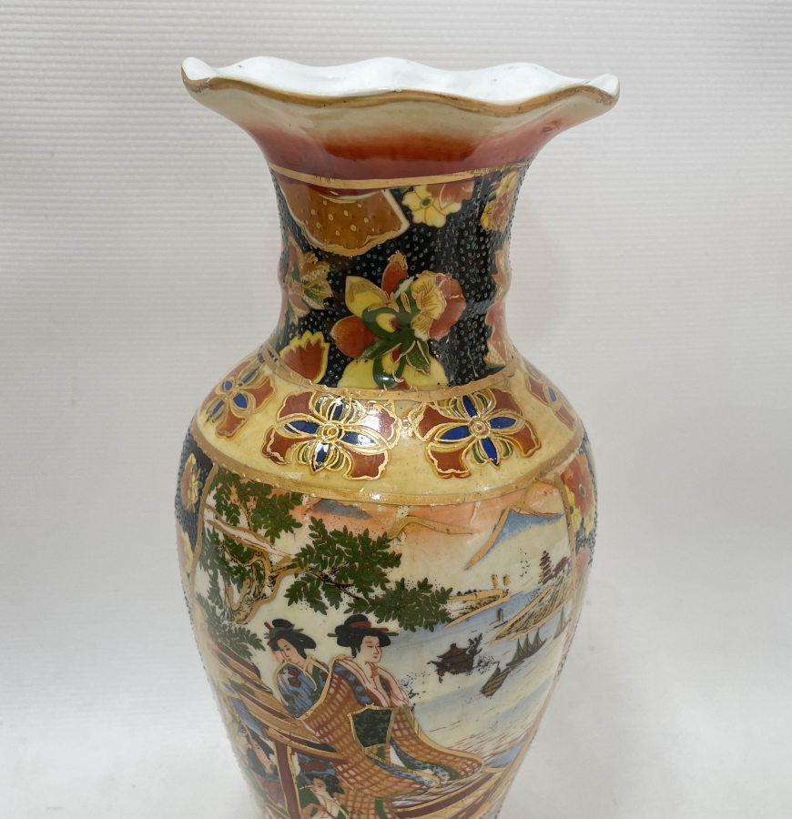 EL BOYAMA ANTİKA ESKİ ÇİN VAZO