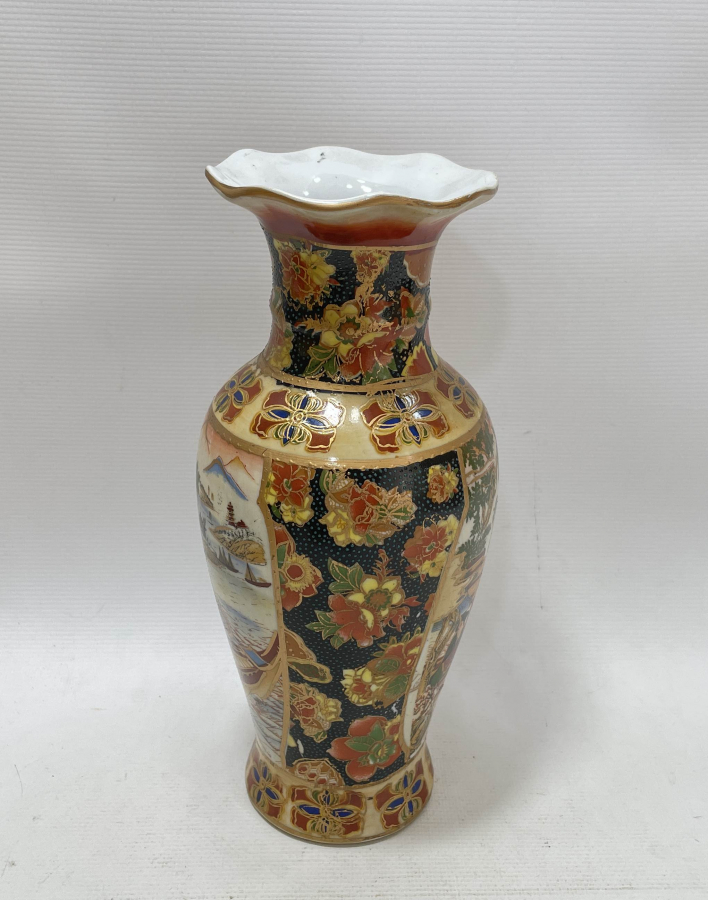 EL BOYAMA ANTİKA ESKİ ÇİN VAZO