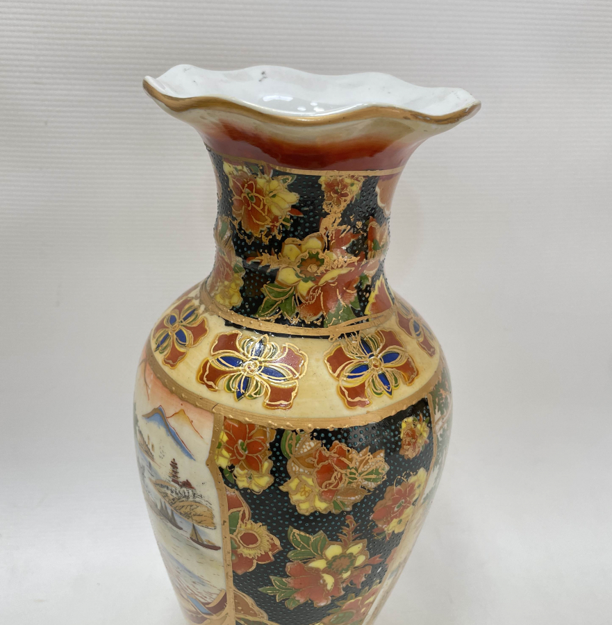 EL BOYAMA ANTİKA ESKİ ÇİN VAZO