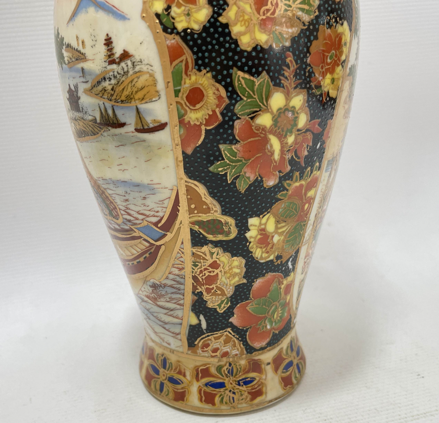 EL BOYAMA ANTİKA ESKİ ÇİN VAZO