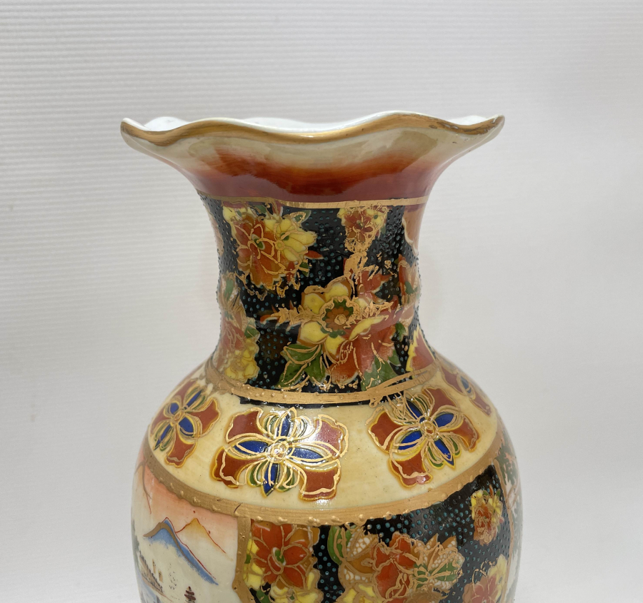 EL BOYAMA ANTİKA ESKİ ÇİN VAZO