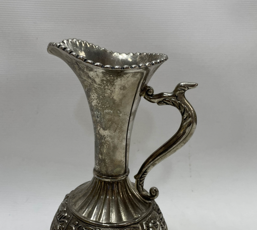 GÜMÜŞ KAPLAMA ANTİKA KARAF - SÜRAHİ