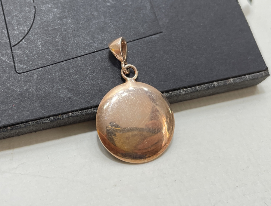 GÜMÜŞ ÜZERİ ALTIN KAPLAMA KOLYE UCU