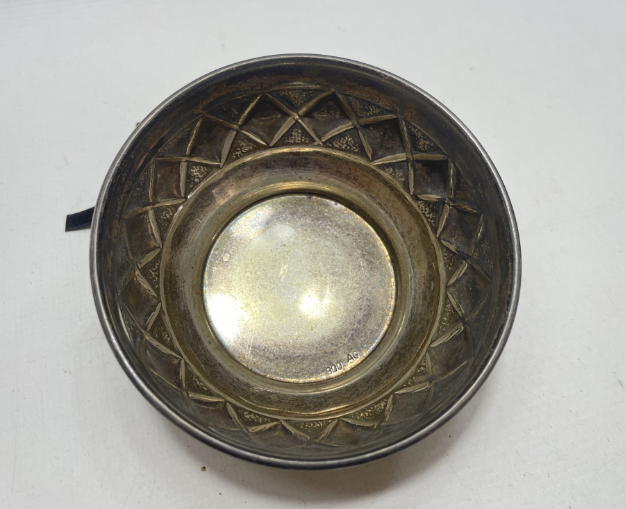 KABARTMA İŞÇİLİKLİ GÜMÜŞ ŞEKERLİK