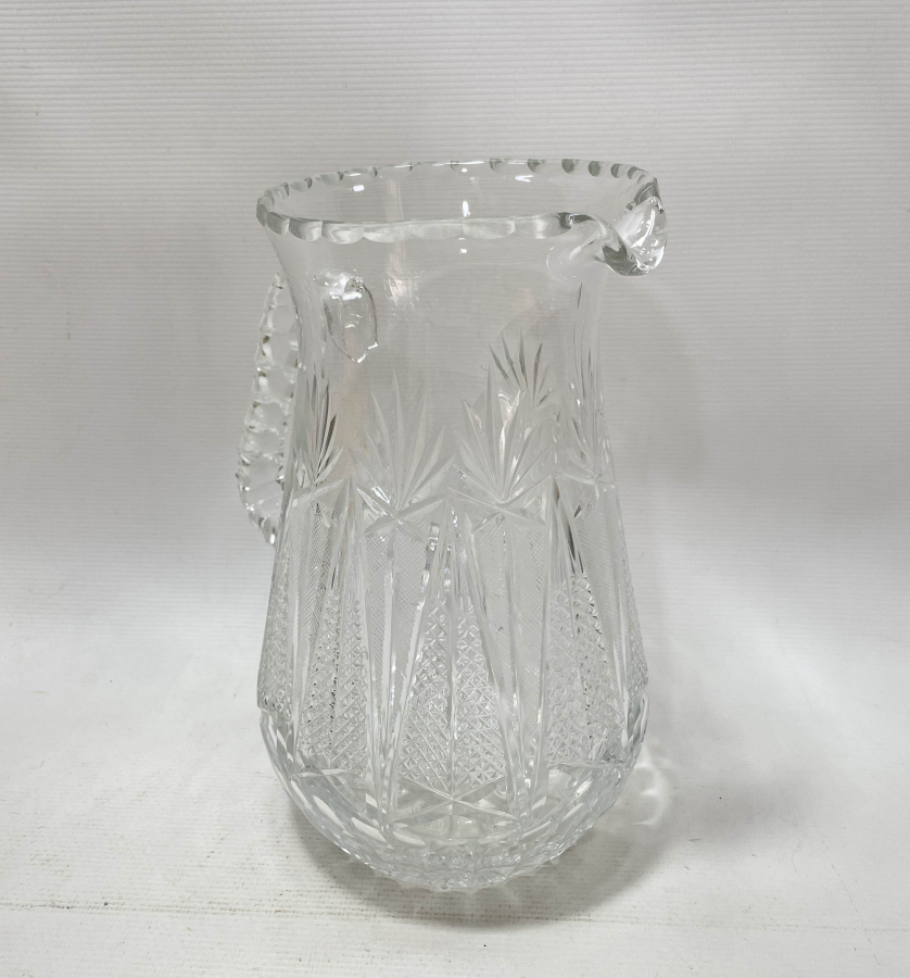 KRİSTAL KESME İŞÇİLİKLİ CAM SÜRAHİ