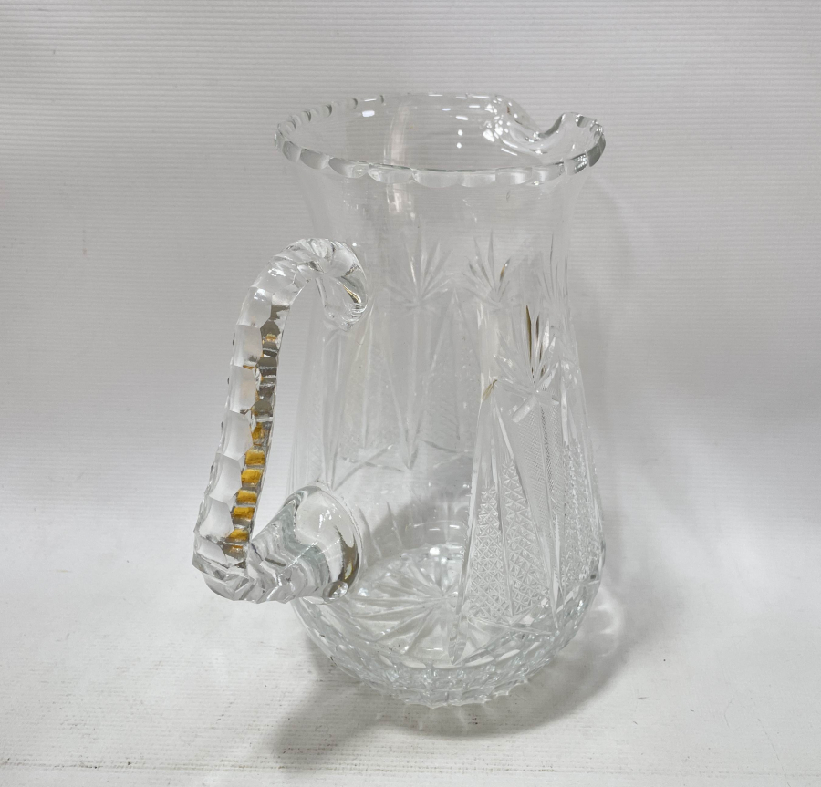 KRİSTAL KESME İŞÇİLİKLİ CAM SÜRAHİ