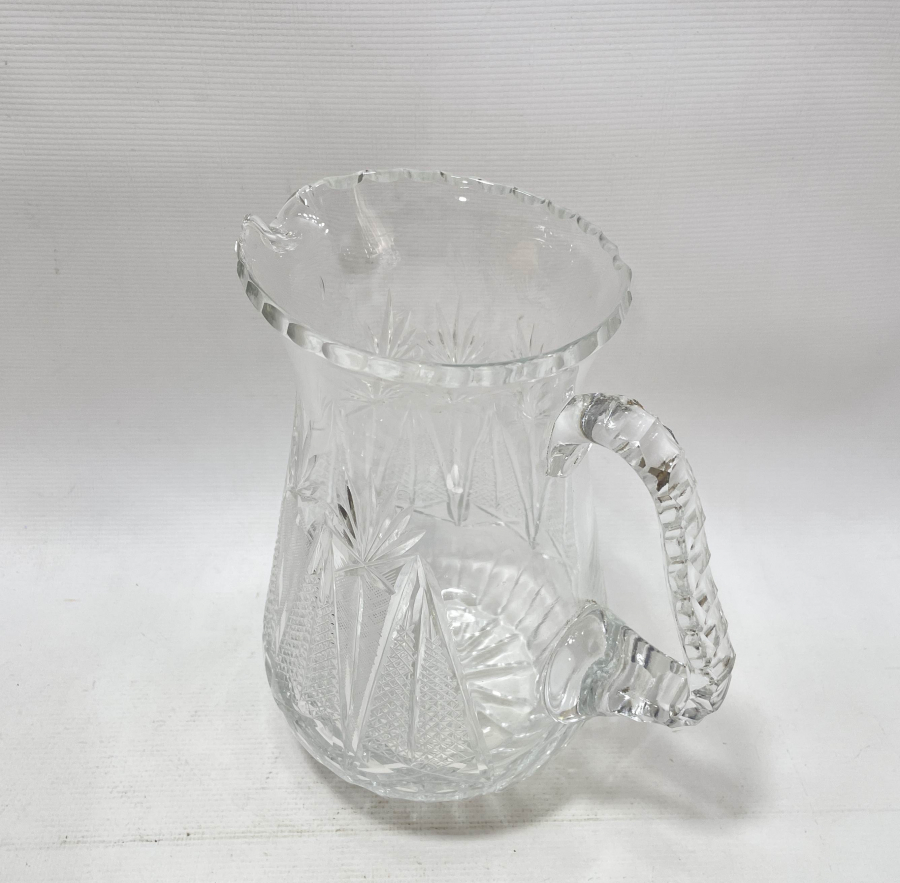 KRİSTAL KESME İŞÇİLİKLİ CAM SÜRAHİ