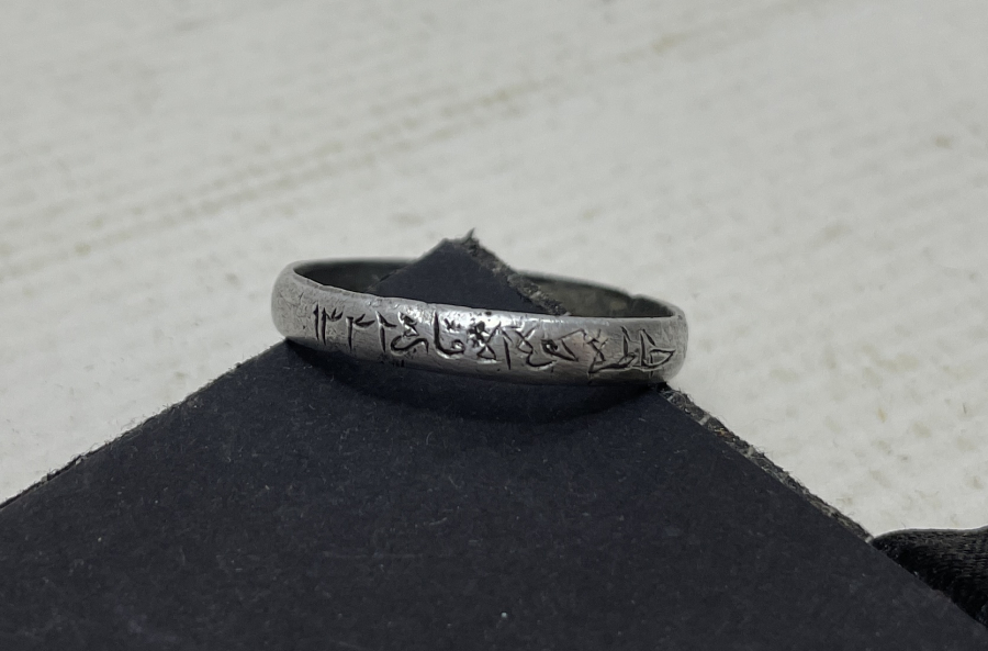 KUT'ÜL AMMARE CEPHESİ YADİGARI ÇOK NADİR GÜMÜŞ YÜZÜK