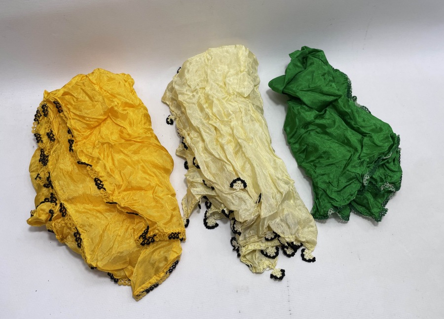 OSMANLI DÖNEMİ 3 ADET OYALI GELİN KREBİ