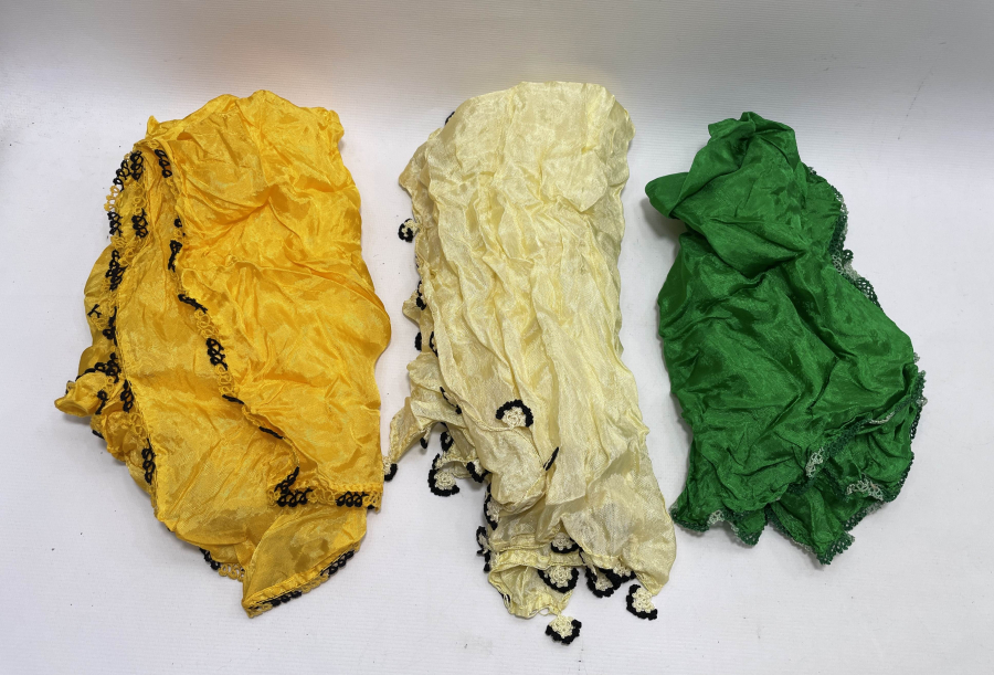 OSMANLI DÖNEMİ 3 ADET OYALI GELİN KREBİ