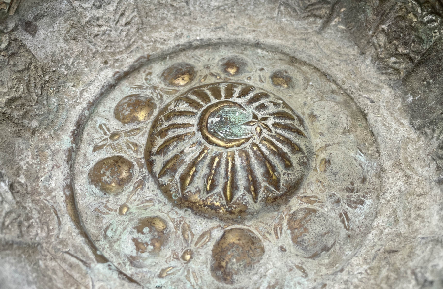 OSMANLI DÖNEMİ AY YILDIZLI SÜLEYMANİYE İŞİ NADİR HAMAM TASI