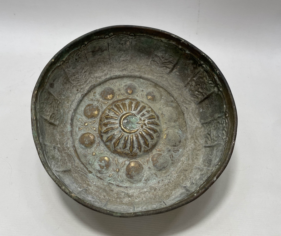 OSMANLI DÖNEMİ AY YILDIZLI SÜLEYMANİYE İŞİ NADİR HAMAM TASI