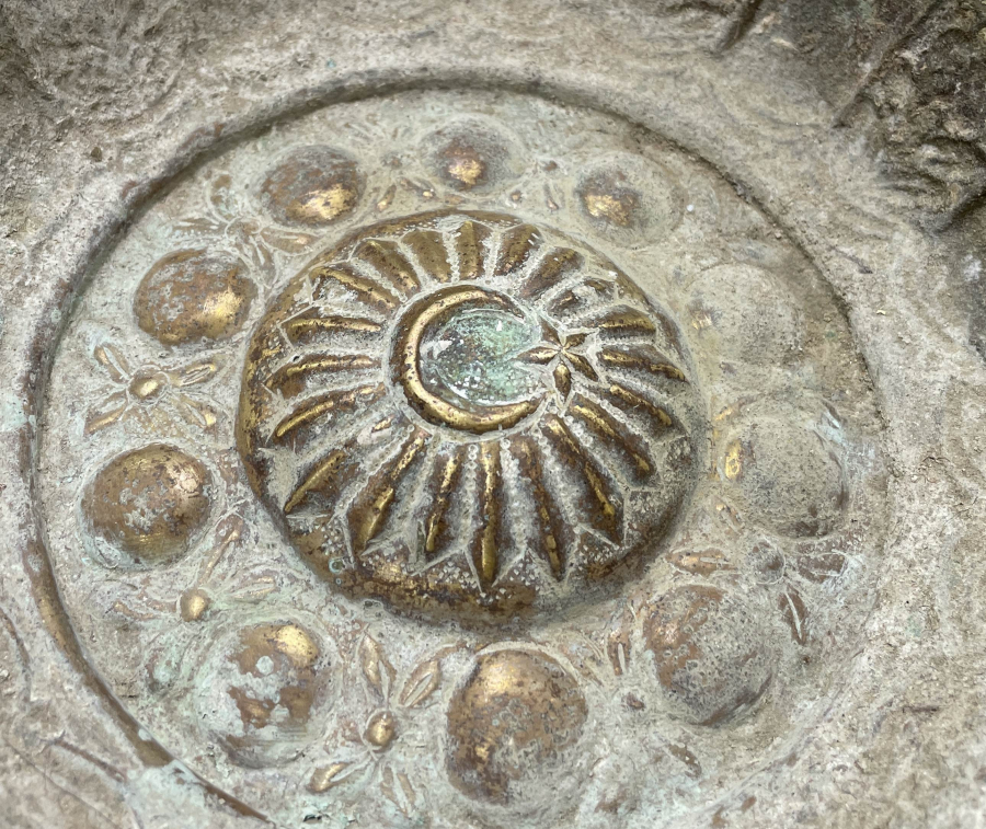 OSMANLI DÖNEMİ AY YILDIZLI SÜLEYMANİYE İŞİ NADİR HAMAM TASI