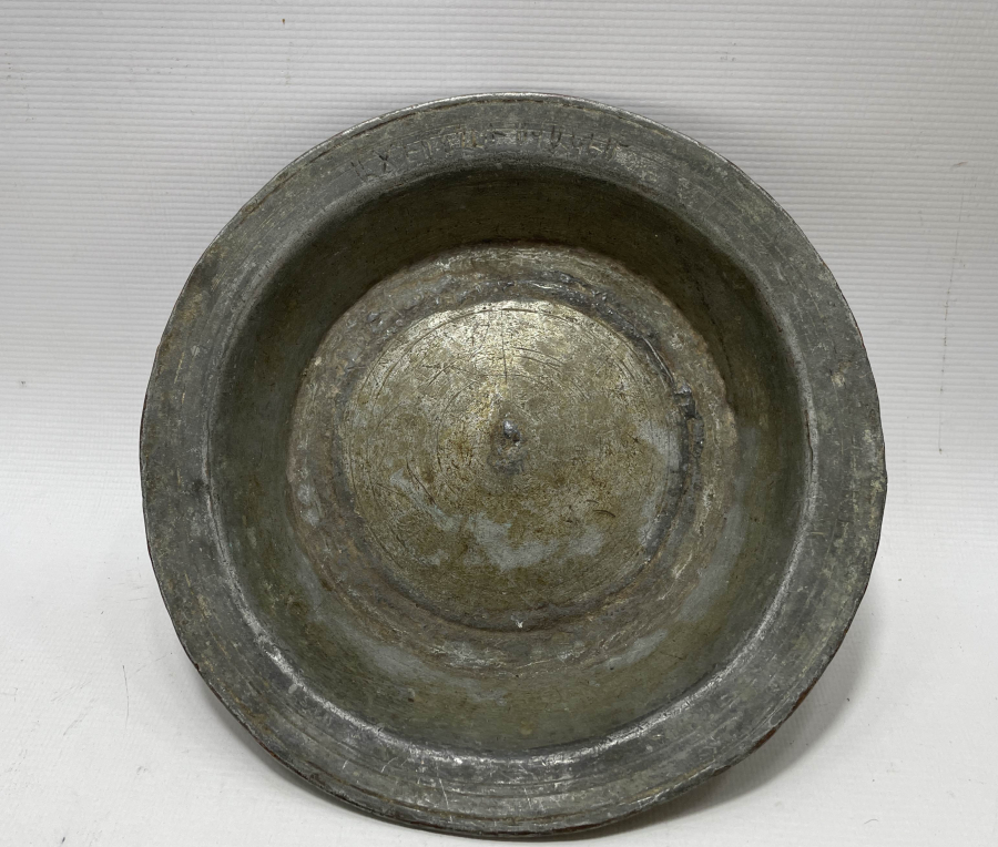 OSMANLI DÖNEMİ ERMENİCE YAZILI TABAK