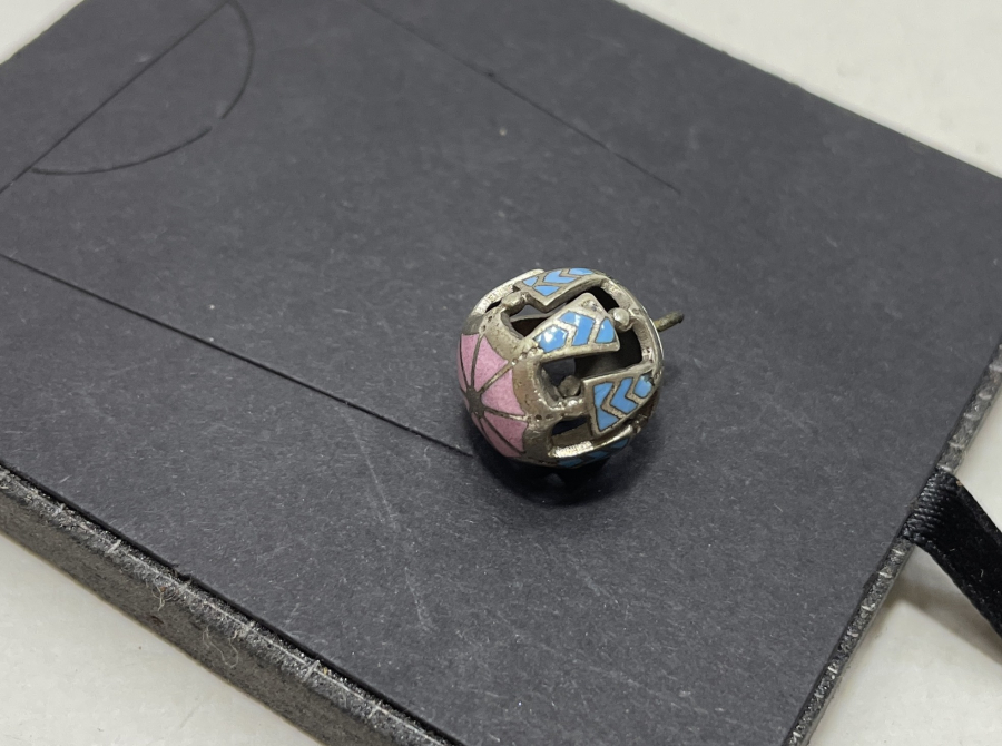 OSMANLI DÖNEMİ MİNELİ GÜMÜŞ TOP 