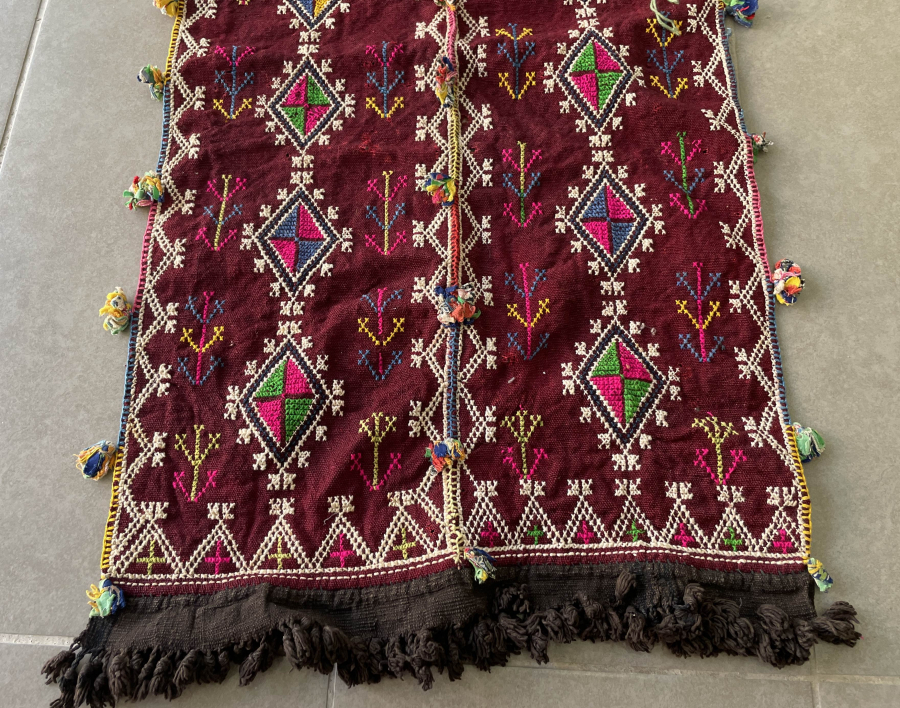 OSMANLI DÖNEMİ NADİR BERGAMA GELİN ÖNLÜĞÜ - FUTA