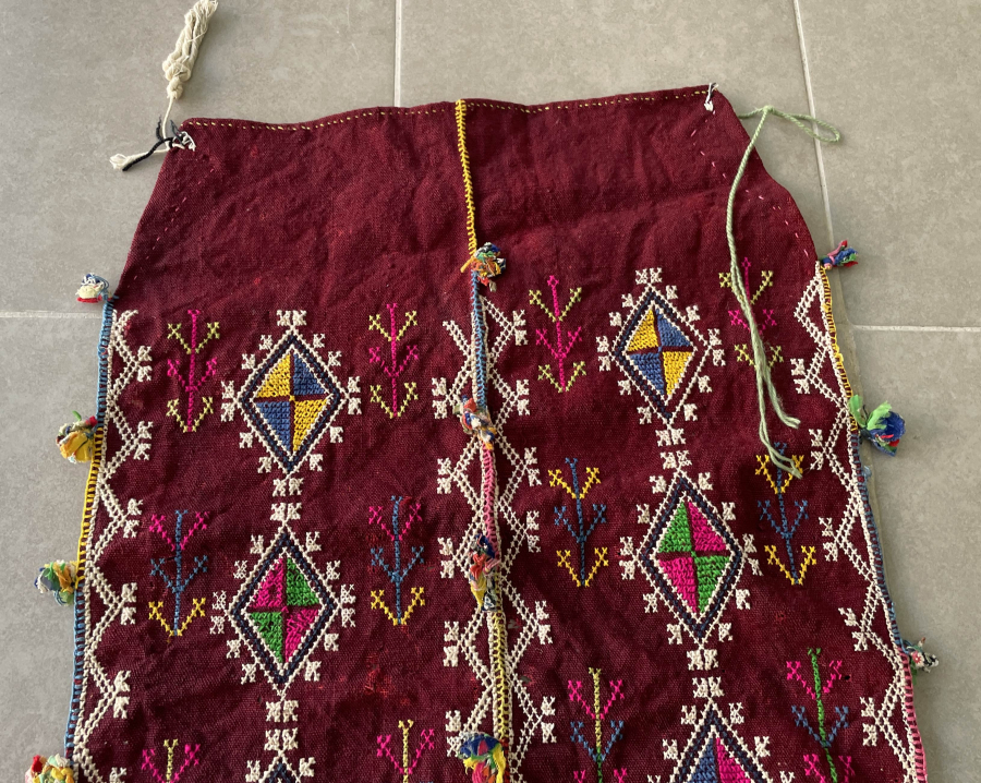 OSMANLI DÖNEMİ NADİR BERGAMA GELİN ÖNLÜĞÜ - FUTA