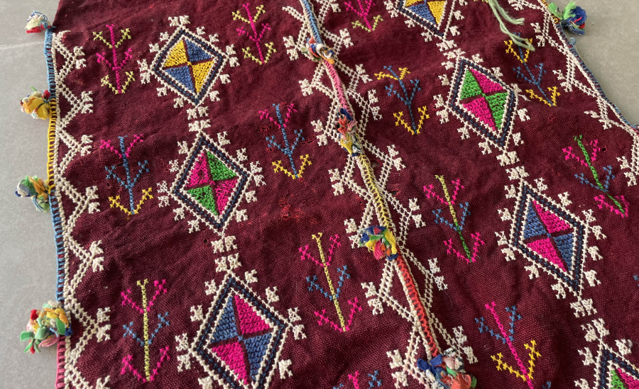 OSMANLI DÖNEMİ NADİR BERGAMA GELİN ÖNLÜĞÜ - FUTA