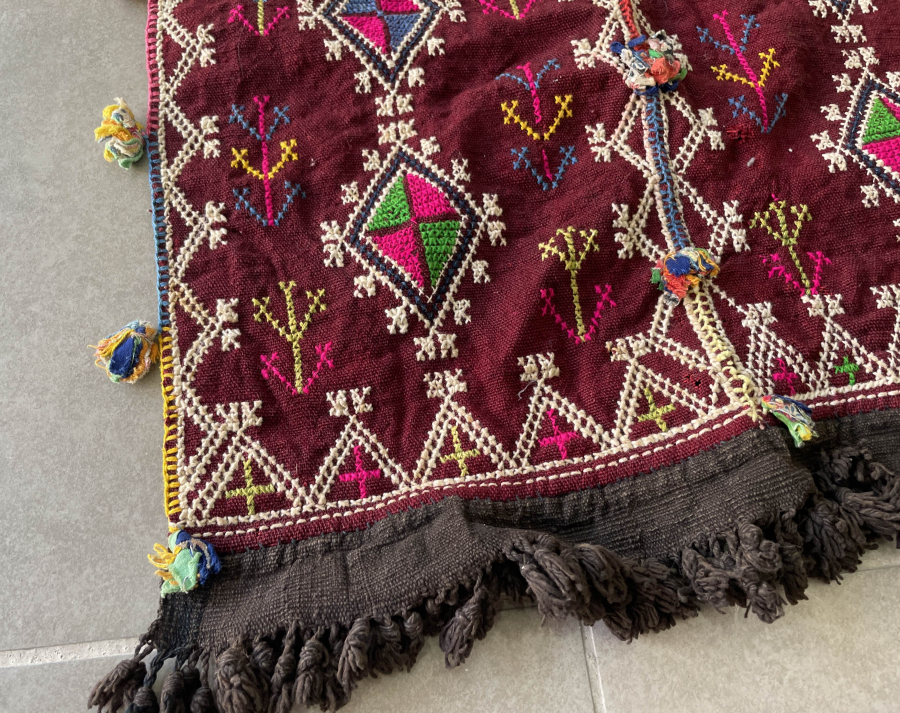 OSMANLI DÖNEMİ NADİR BERGAMA GELİN ÖNLÜĞÜ - FUTA