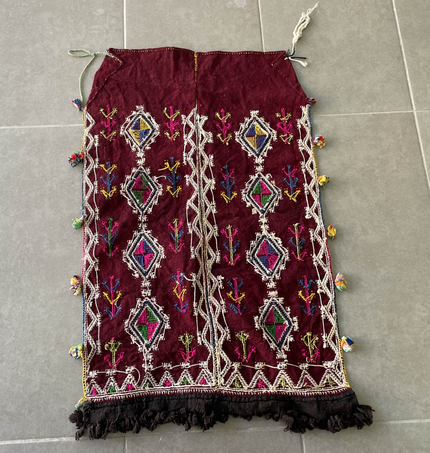 OSMANLI DÖNEMİ NADİR BERGAMA GELİN ÖNLÜĞÜ - FUTA