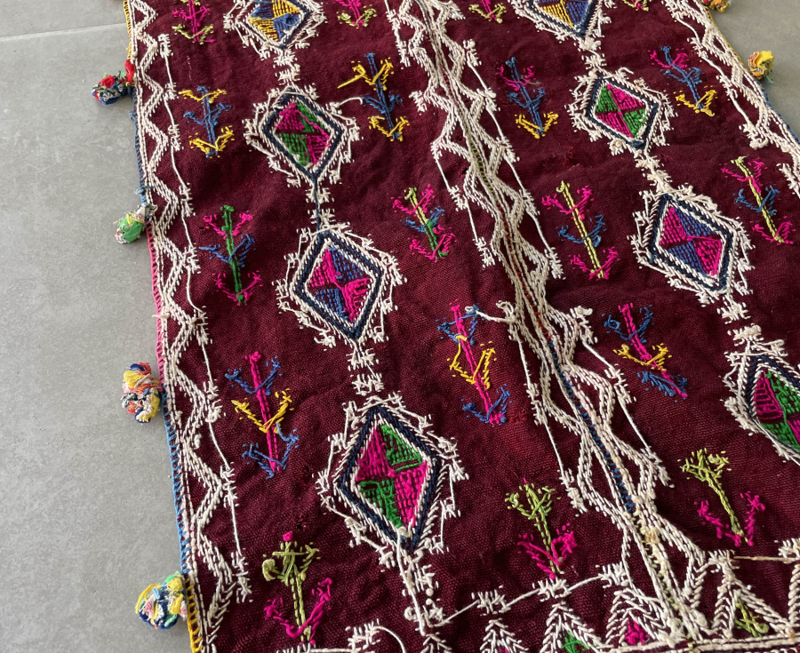 OSMANLI DÖNEMİ NADİR BERGAMA GELİN ÖNLÜĞÜ - FUTA