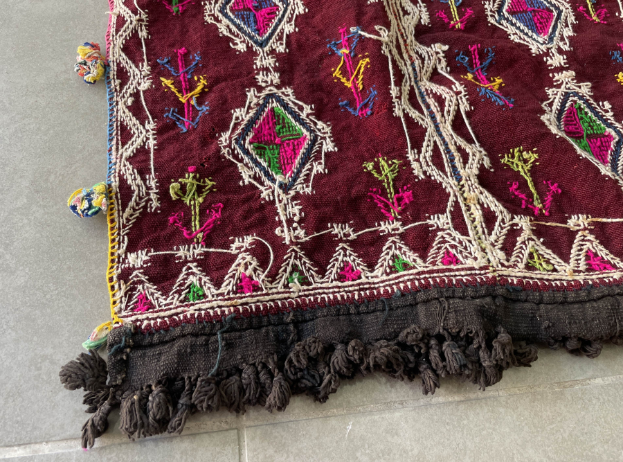 OSMANLI DÖNEMİ NADİR BERGAMA GELİN ÖNLÜĞÜ - FUTA