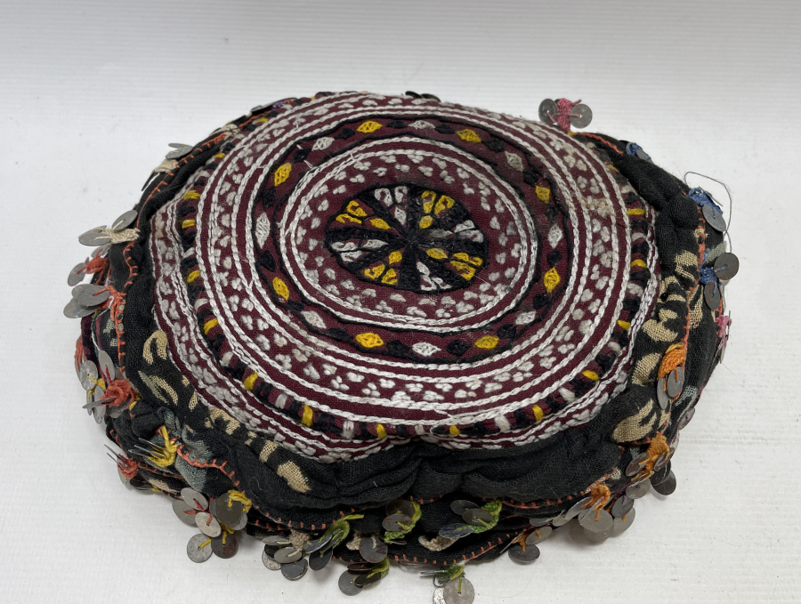 OSMANLI DÖNEMİ TAHTACI İŞİ ALLI PULLU GELİN BAŞLIĞI