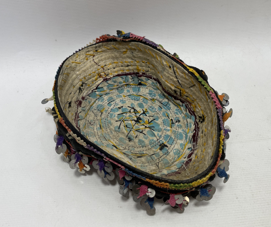 OSMANLI DÖNEMİ TAHTACI İŞİ ALLI PULLU GELİN BAŞLIĞI