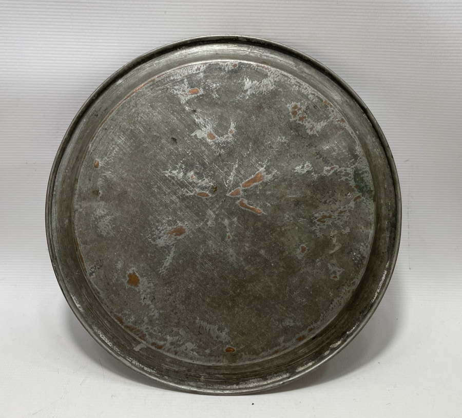 OSMANLI DÖNEMİ ÜZERİ KALEM İŞÇİLİKLİ KAHVE TEPSİSİ