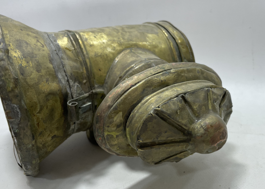 OSMANLI DÖNEMİ ÜZERİ OSMANLI ŞEMŞELİ FAYTON FENERİ