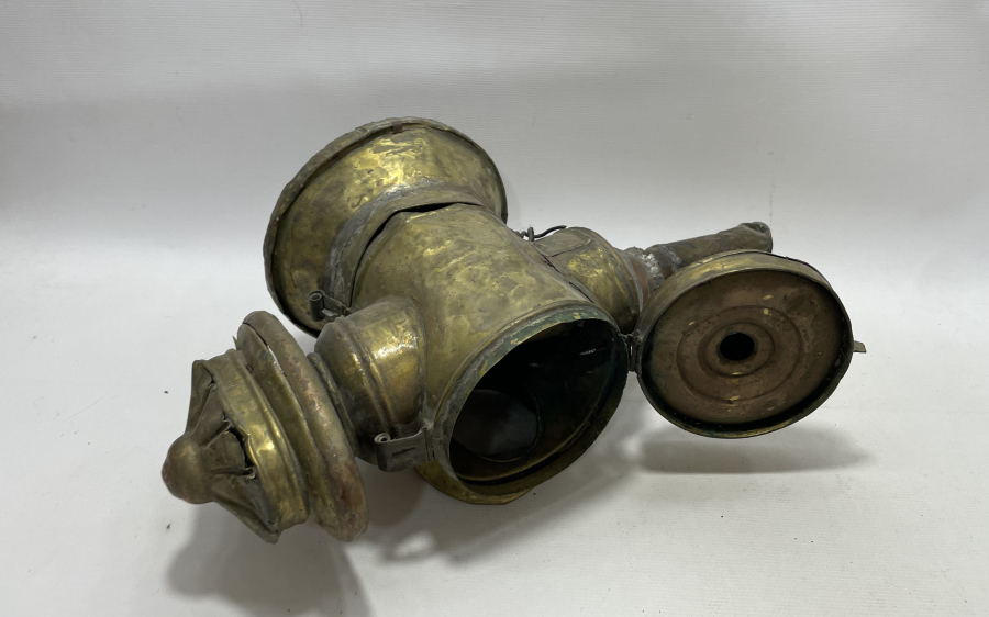 OSMANLI DÖNEMİ ÜZERİ OSMANLI ŞEMŞELİ FAYTON FENERİ