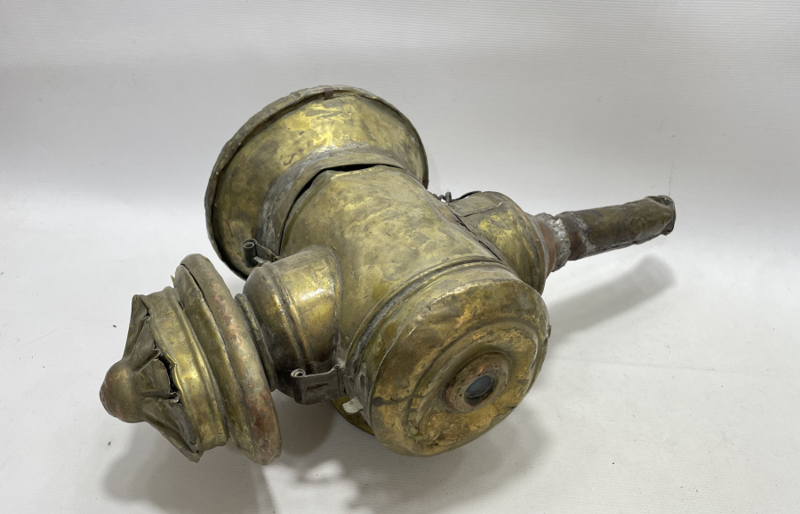 OSMANLI DÖNEMİ ÜZERİ OSMANLI ŞEMŞELİ FAYTON FENERİ