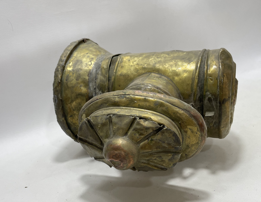 OSMANLI DÖNEMİ ÜZERİ OSMANLI ŞEMŞELİ FAYTON FENERİ