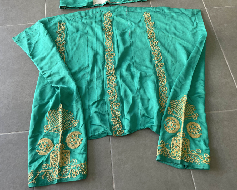 ÜZERİNDE AY YILDIZ VE OSMANLI DEVLET ARMASI BULUNAN OSMANLI DÖNEMİ AĞIR TAKIM